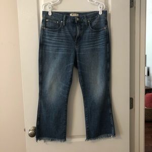 Madewell Cali Denim Boot Cropped Eco Jeans  31P